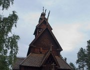 Gol Stavkirke (Norsk Folkemuseum), Oslo  (c) Henk Melenhorst : Noorwege, stavkirke, Gol